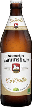 Packshot Neumarkter Lammsbräu Bio-Bier, 2025, Freisteller