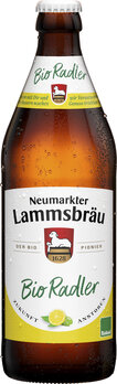 Packshot Neumarkter Lammsbräu Bio-Bier, 2025, Freisteller